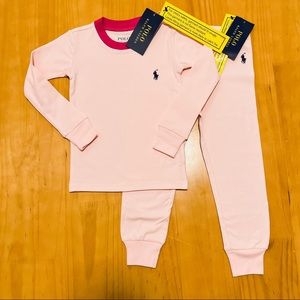 Polo Ralph Lauren Girls Stretch Pajama Set